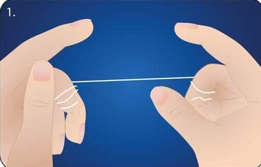 Hand with Floss
